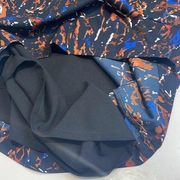 Maison Scotch Scotch & Soda Abstract Print Dress Size Petite Medium - Picture 12 of 14